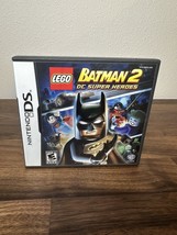 LEGO Batman 2: DC Super Heroes Nintendo DS - Complete &amp; Tested - CIB Works - £9.50 GBP