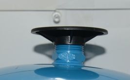ProFlo PFXT5I Water heater Safety Tank Blue Steel 2.1 Gallons image 3
