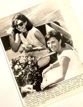 Vintage Press Photo, &quot;Jackie Kennedy &amp; Sister on Cruise in Crete&quot;, 1963 - £30.44 GBP