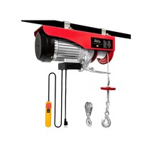 440 lbs Lift Electric Hoist 110V Winch w/ Zinc-Plated Steel Wire Remote ... - $60.00