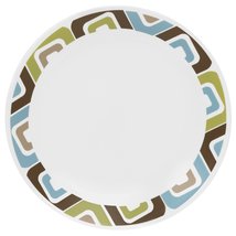 Corelle Livingware 10-1/4-Inch Dinner Plate, Squared - £14.47 GBP