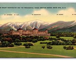 The Mt Washington Hotel White Mountains New Hampshire NH UNP  LInen Post... - $1.93