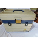 VTG FOUR TIER PLANO TACKLE BOX MODEL 758 WITH CONTENTS - $75.00