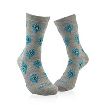 Peacock Feather Pattern Socks from the Sock Panda (Adult Medium) - £7.91 GBP