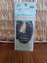 Dog Is Good Air Freshener Never Travel Alone - £7.00 GBP