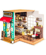 Robotime DIY Miniature Shop Model Kit - Simon&#39;s Coffee - £59.56 GBP