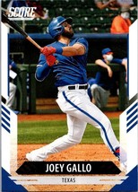 2021 Panini Chronicles Joey Gallo #13 Texas Rangers - £1.40 GBP