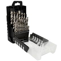 Brad Point Wood Drill Bit Set (29 Pack with Storage Case) Carpenters Quality - - £30.87 GBP