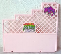 Barbie Fold N Fun House Lattice Patio Panel Vintage Mattel 1992 Replacem... - $14.20