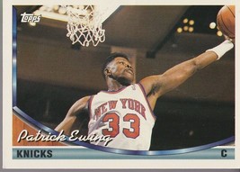 1993-94 Topps Patrick Ewing #300 New York Knicks Basketball Card Hall of Famer - $1.77