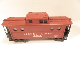 LIONEL POST-WAR 6427 LIGHTED LIONEL LINES PORTHOLE CABOOSE- 0/027- EXC, ... - £17.82 GBP