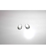 Sterling Silver Half Moon Earrings  - £11.77 GBP
