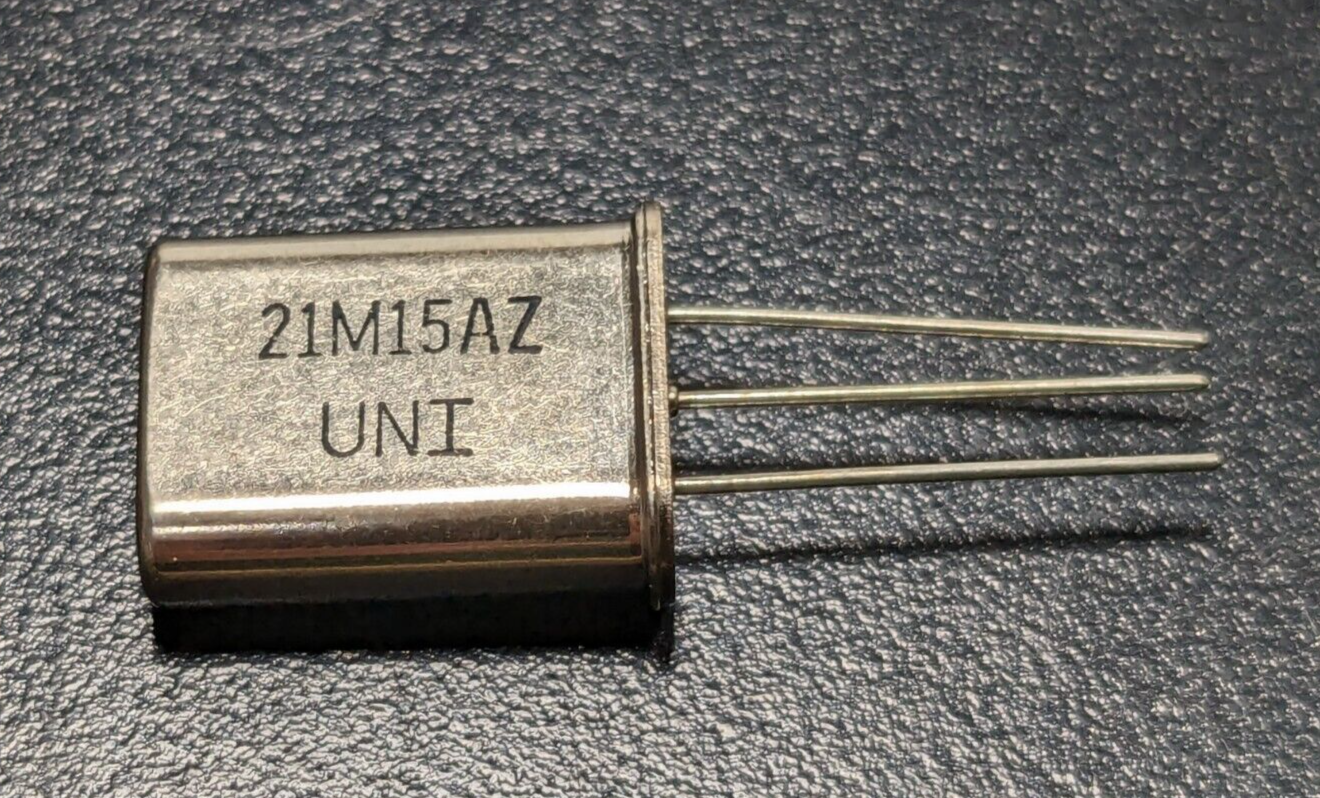 NOS Uniden Radio IF 21M15AZ Frequency Crystal - Part# BFLY0101001 - $10.88