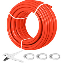1/2&quot; x 300 ft Pex Tubing Pex Pipe Oxygen Barrier O2 EVOH Red Radiant Flo... - £92.14 GBP
