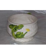 Vtg Lefton RUSTIC DAISY SUGAR BOWL Replacement-No lid- #3856 -White/Yell... - $4.95