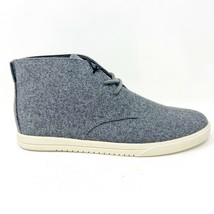 Clae Strayhorn Textile Charcoal Wool Mens Mid Premium Casual Sneakers - $54.95+