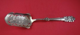 A. Halberstadt Danish Sterling Silver Strawberry Spoon Pierced BC c.1902 11 1/4&quot; - £307.83 GBP