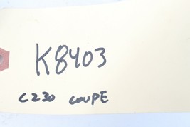 2002-2005 MERCEDES-BENZ C230 COUPE YAW RATE SENSOR MODULE K8403 image 8