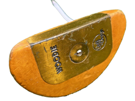 Golf Design Woodie Mallet Putter RH Steel 35.5 Inches Good Grip Nice Club - $47.76