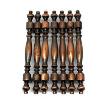 Lot of 7 Vintage Pull Copper Plated Ornate Drawer Furniture Door Cabinet... - £9.32 GBP