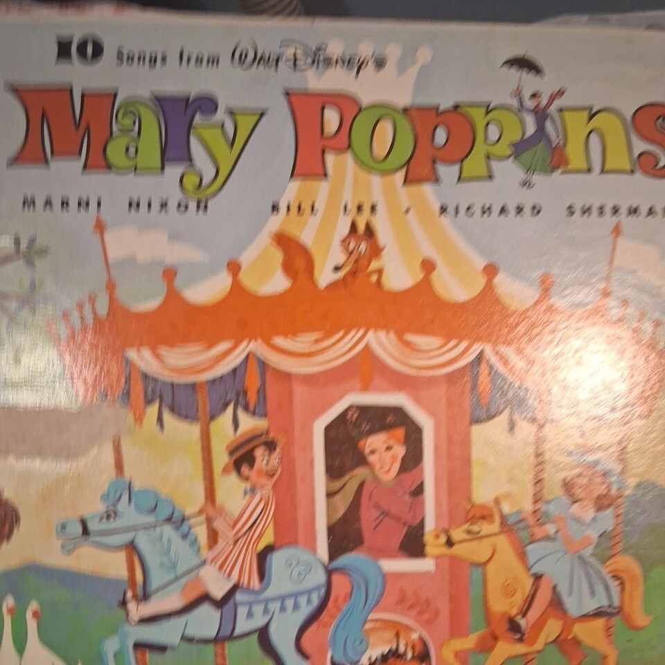 10 Songs From Walt Disney’s Mary Poppins 1964 Disneyland Records DQ-1256 Item image 3