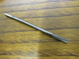 10 Carbide Burrs  (B 43 L3) Cyl End Cut - Single Cut - 1/8 x 1/8 x 9/16 x 3 - £15.82 GBP