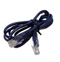 Network Patch Cable 4PR 24WG, Black - $7.88