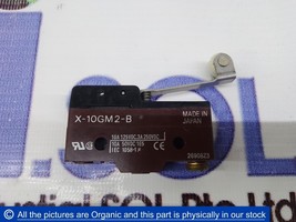 OMRON X-10GM2-B travel switch 10A 125VDC. 3A 250VDC - £49.97 GBP
