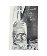 Burnett&#39;s White Satin Gin 1952 Advertisement UK Import Distillery DWII7 - $459.01 MXN