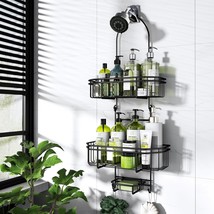 Hanging Shower Caddy Over Shower Head Organizer: Stainless Rustproof Bathroom Sh - $32.99