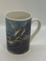Thomas Kinkade 2006 Christmas Moonlight Cottage Ceramic Coffee Tea Mug 1... - $4.90