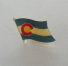 Colorado Flag Lapel Pin Colorado State Flag Tie Pin - £4.64 GBP