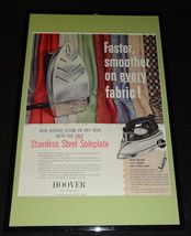 1955 Hoover Iron Framed 11x17 ORIGINAL Advertising Display - £46.59 GBP