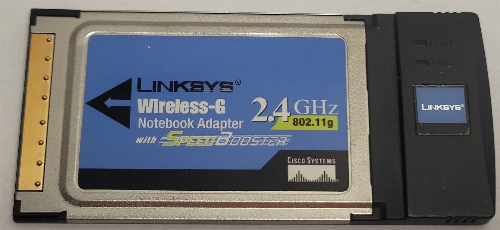 Linksys WPC54GS Wireless G 2.4GHz Notebook Card w/ Speed Booster - $9.77