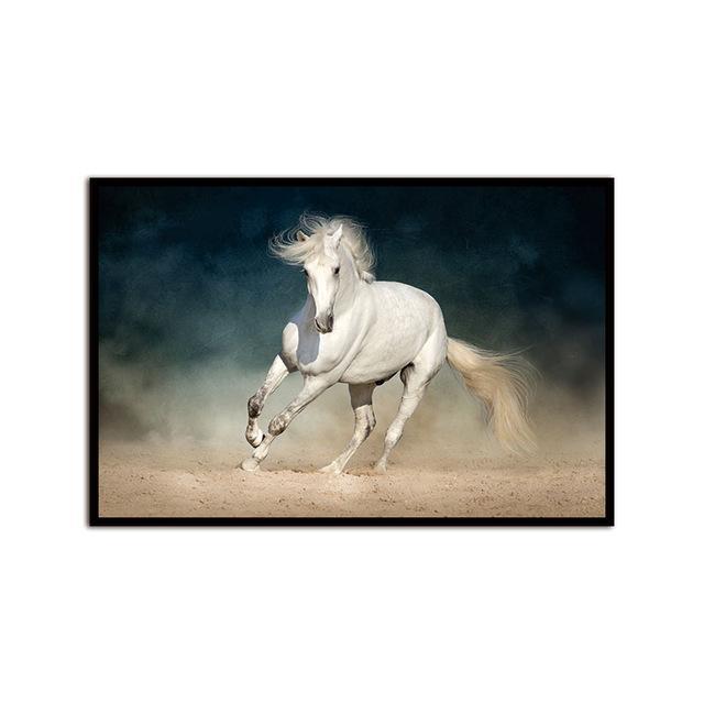HQ Canvas Print Art Prints on Animal Horses Decorative Home Decor Modular Item image 9