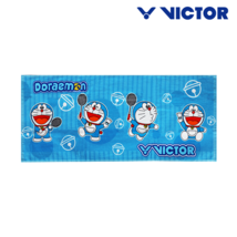 Victor X Doraemon Sports Towel Badminton Tennis Sports Cotton 85x35cm TW... - $38.90