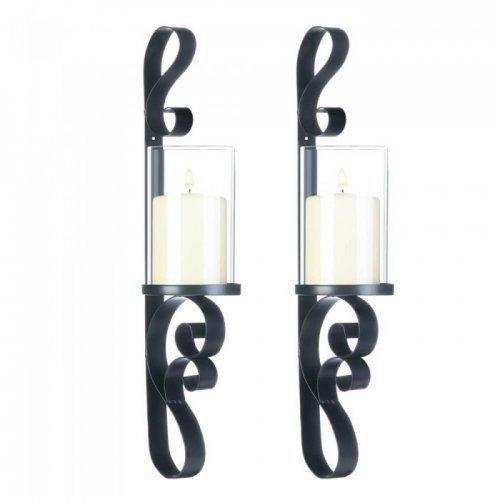 Ornate Candle Sconce Duo - $48.25