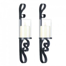 Ornate Candle Sconce Duo - £38.48 GBP