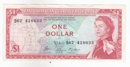 East Caribbean State, 1 Dollar, P13f, XF++ - $25.26