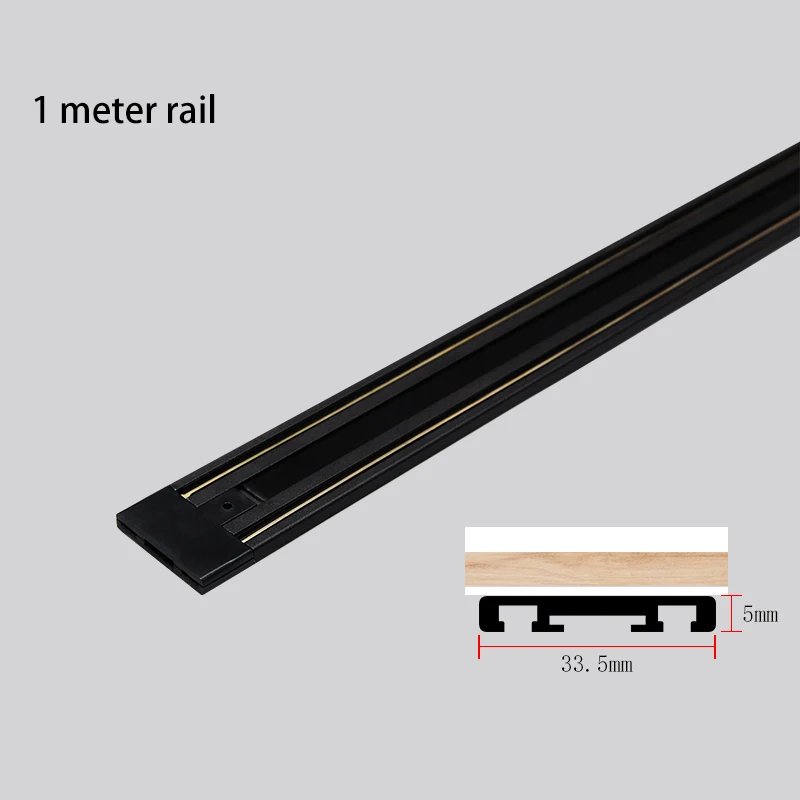 Led Magnetic Track Light Ultra Thin 5mm Rails Lighting Fixture Surface Mounted C - £127.44 GBP