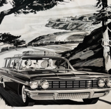 1960 Oldsmobile 60 Advertisement Automobilia Vintage Roto-Matic Steering... - $34.23 CAD