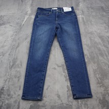 Loft Jeans Womens 29 Bright Mid Indigo Skinny Petite Mid Rise Wash Denim NWT - £24.09 GBP