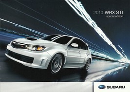 2010 Subaru IMPREZA WRX STi Special Edition brochure catalog 10 US Limited - £7.99 GBP