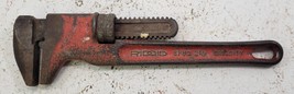 *PV41) Vintage 11&quot; Ridge Tool Rigid Spud Adjustable Smooth Jaw Pipe Wren... - $364.70 MXN