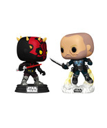 Funko Pop Star Wars Clone Wars Darth Maul vs Pre Vizsla 2-Pack Exclusive - $46.63 CAD