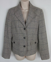 LL Bean Wool suit jacket career Sport coat Blazer Womens S - $18.76