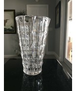 WATERFORD CRYSTAL Heavy 24% Lead Vase Hand Cut Height 7 Inches  - $63.89 CAD
