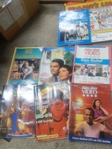 VTG History LOT 9 Critics Choice Video VHS DVD Catalog Mail order Magazi... - £20.91 GBP