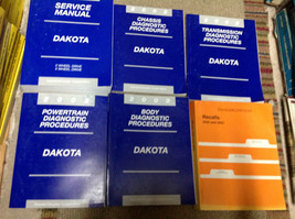 2002 Dodge Dakota Truck Service Repair Shop Manual Set W Diagnostics + Recalls - $240.57
