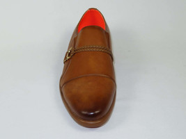 Men's Shoes The Cuban L TAYNO Leather Cap Toe Loafer Cognac image 2